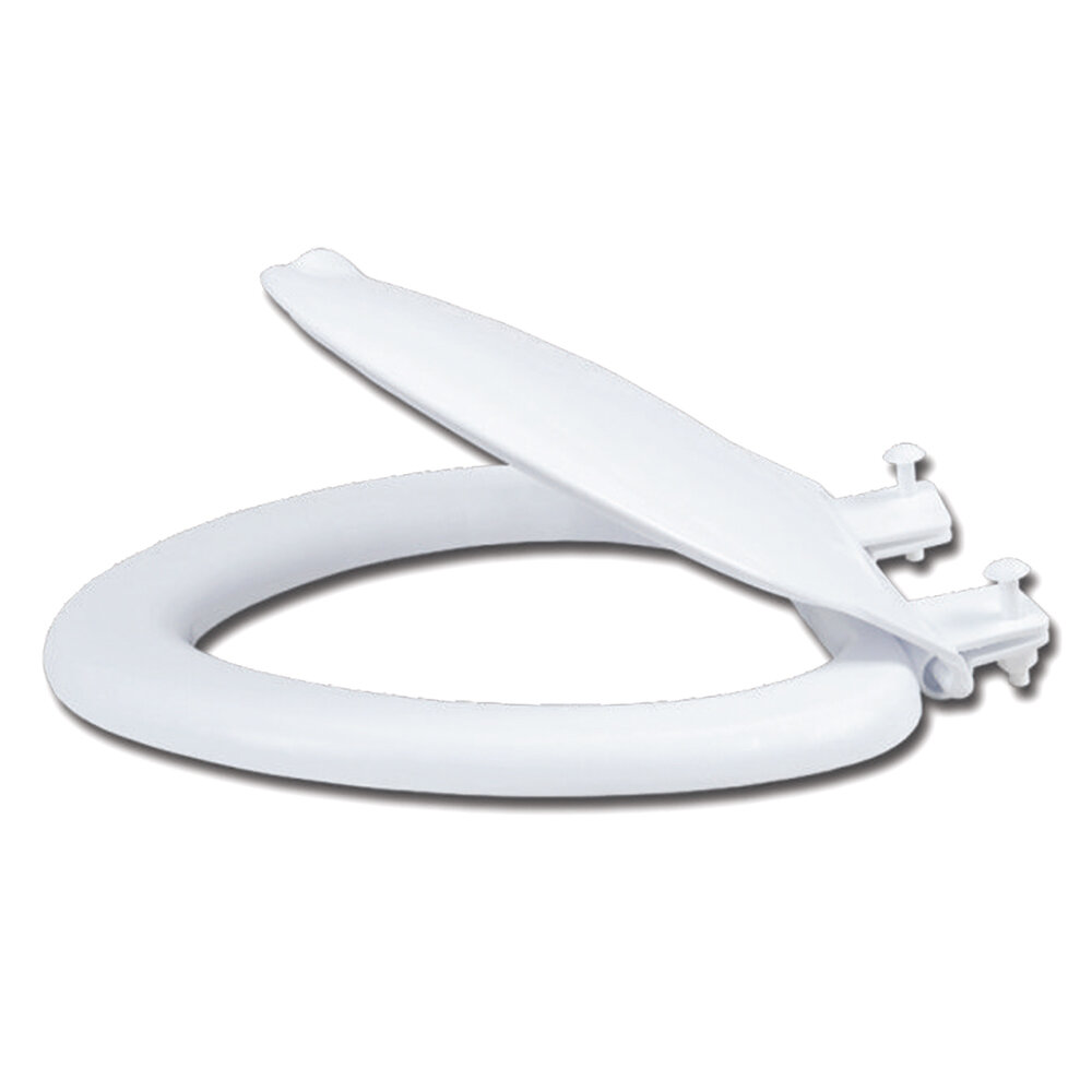 фото Сиденье для унитаза полипропилен белое