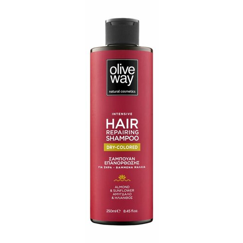 Восстанавливающий шампунь для сухих и окрашенных волос / Oliveway Intensive Hair Repairing Shampoo масло для сухих волос для секущихся кончиков mandragora 50 мл