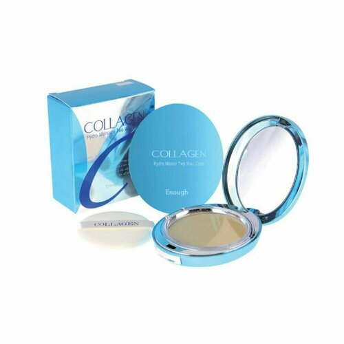 Collagen twoway cake Пудра, бежевая, 26 гр