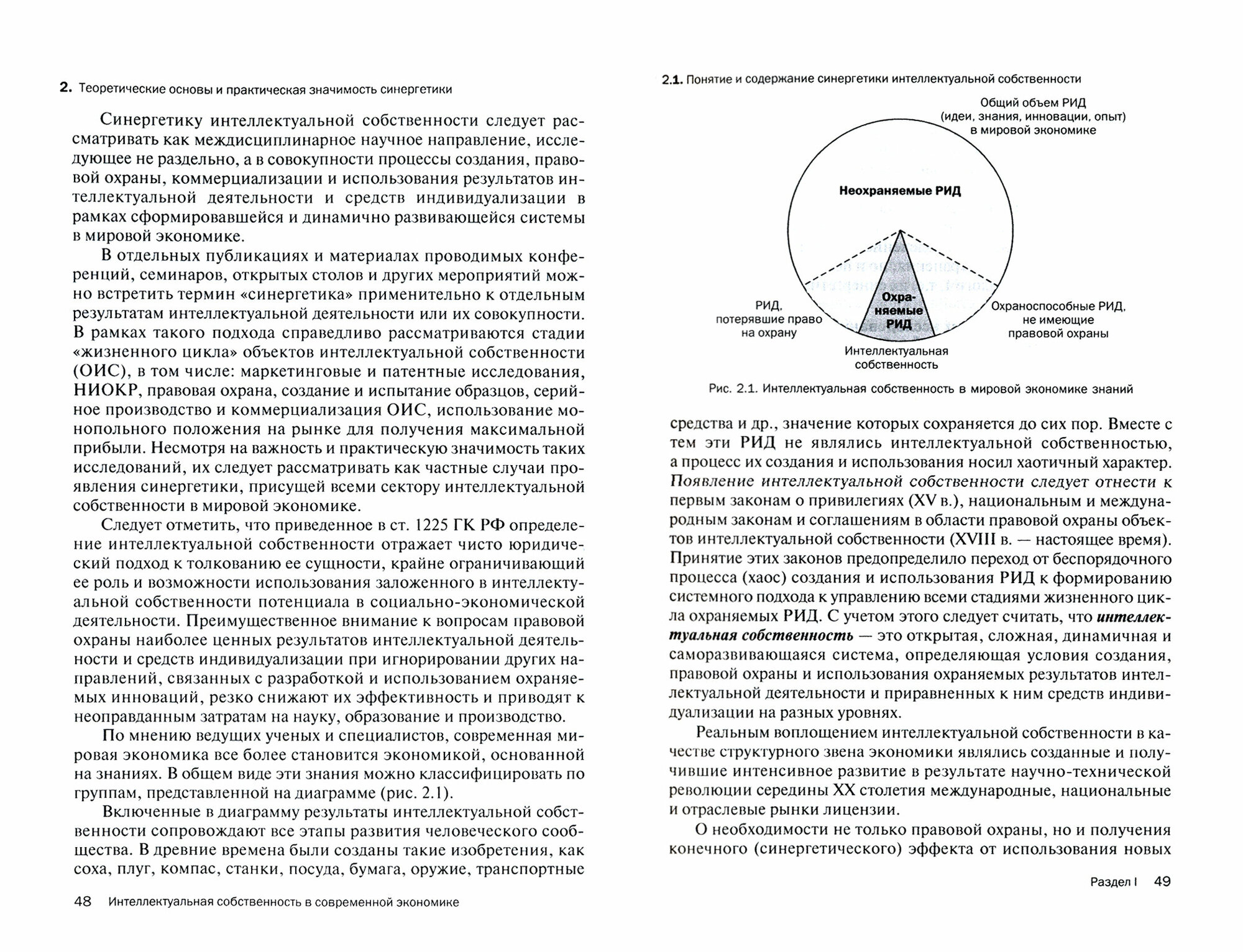 Интеллектуальная собственность в современной экономике. Система и ее синергетика. Учебник - фото №3
