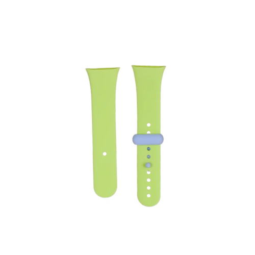 Ремешок Xiaomi для Redmi Watch 3 Silicone Strap Lime Green (BHR6938GL) силиконовый ремешок для xiaomi mi watch lite redmi watch сиреневый