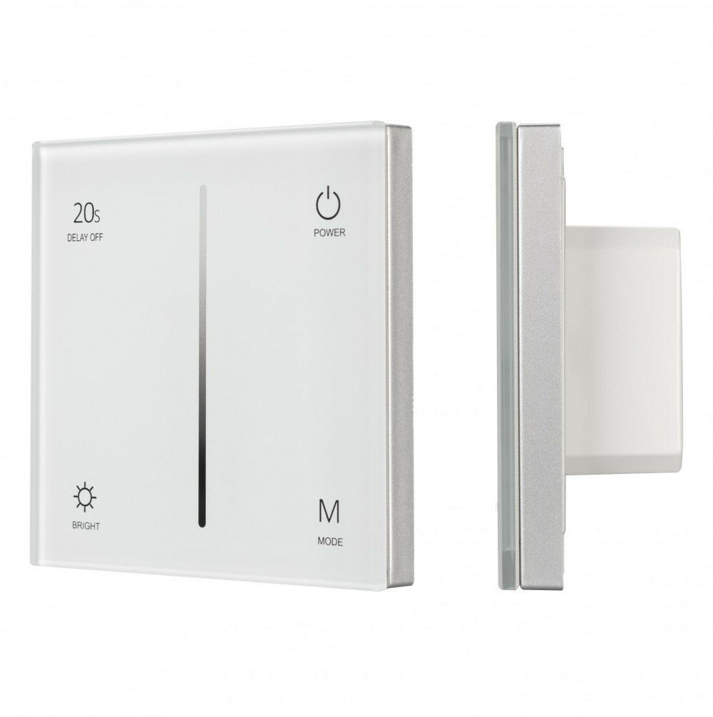 Arlight Панель SMART-P36-DIM-IN White (230V, 1.2A, TRIAC, Sens, 2.4G) (IP20 Пластик, 5 лет) 027113 (3 шт.)