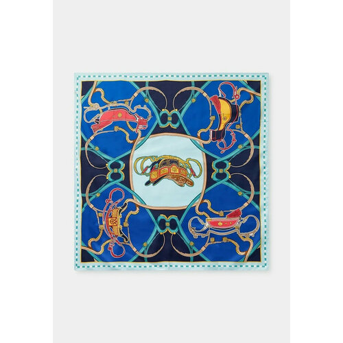 фото Платок rosedena,140х140 см, синий