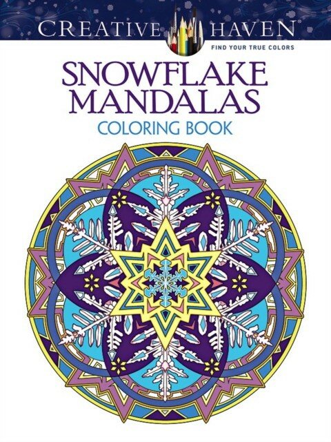 Noble Marty "Creative Haven Snowflake Mandalas Coloring Book"