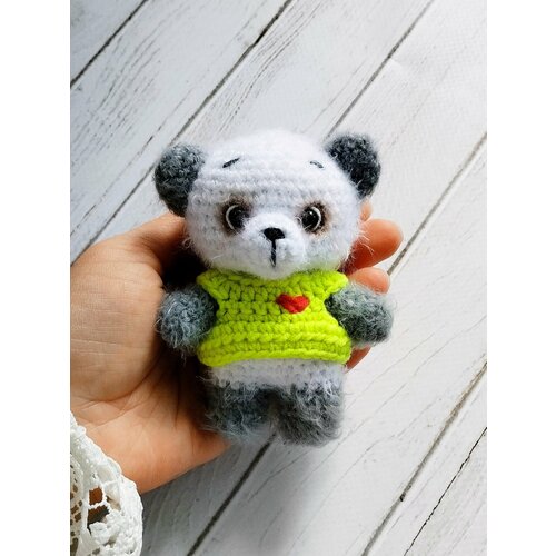 Вязаная панда