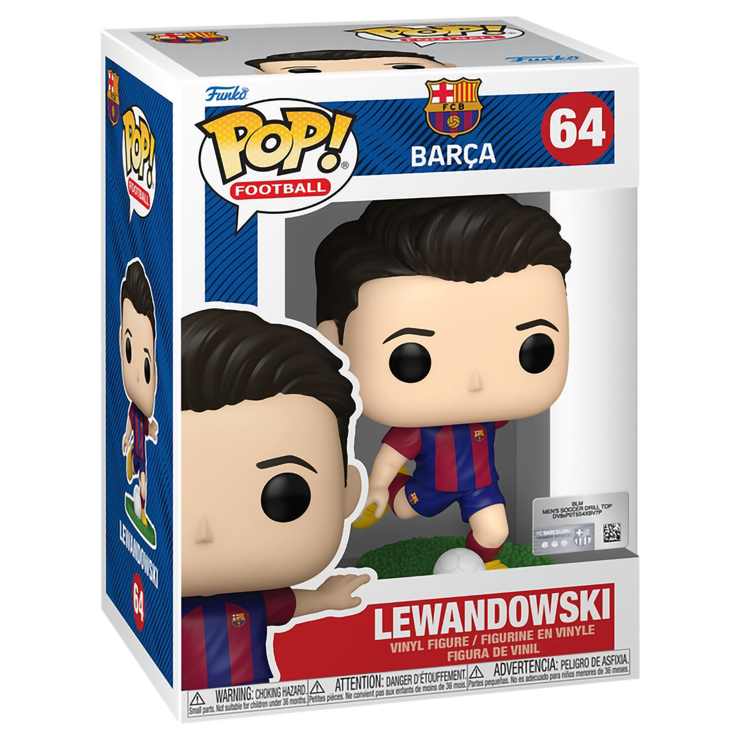 Фигурка Funko POP! Football Barcelona Lewandowski (64) 72236