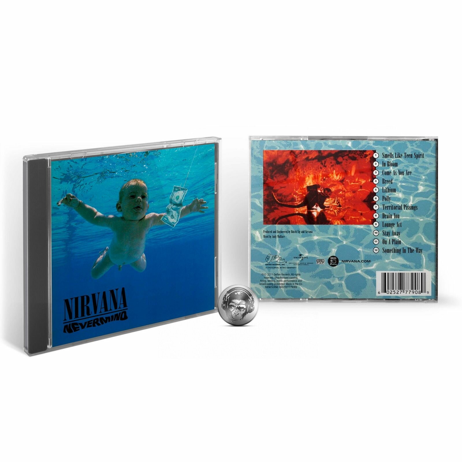 Nirvana - Nevermind (1CD) 2011 Geffen, Jewel Аудио диск