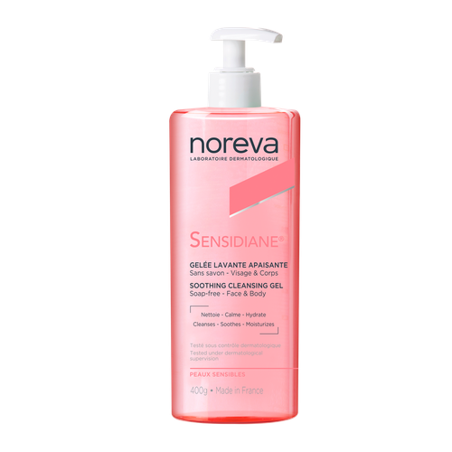 Noreva Sensidiane Смягчающий очищающий гель для лица и тела 400 мл 1 шт