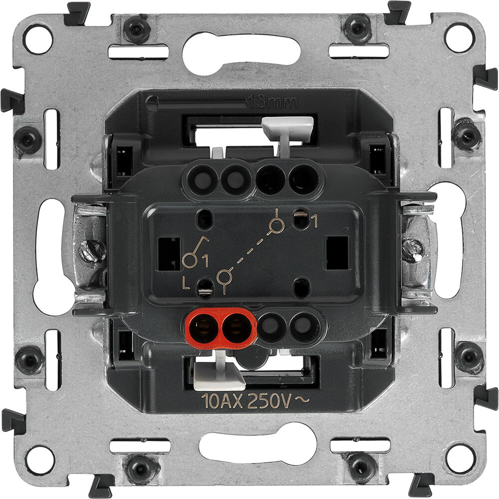 Valena IN'MATIC. Выключатель 10АХ 250В. Безвинтовые зажимы