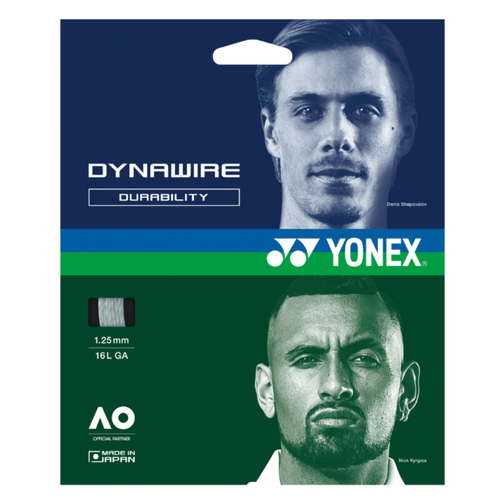 Струны Yonex DINAWIRE DURRABILITY WHITE/SILVER (1.25мм / 12м)