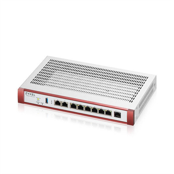 Межсетевой экран Zyxel USG FLEX 200H, Rack, 2xRJ-45: 1/2.5G (LAN/WAN), 6xRJ-45: 1G (LAN/WAN), 1xUSB3.0 **