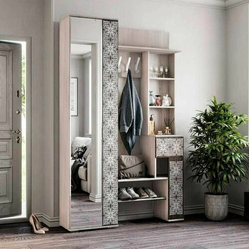 Прихожая шанель с зеркалом 150 см 31093₽
