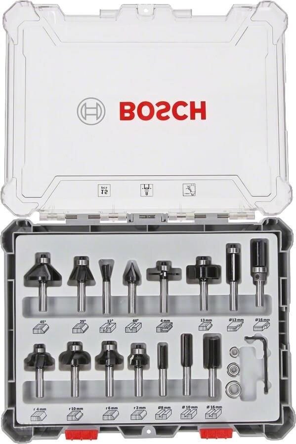 Набор фрез BOSCH 2607017472