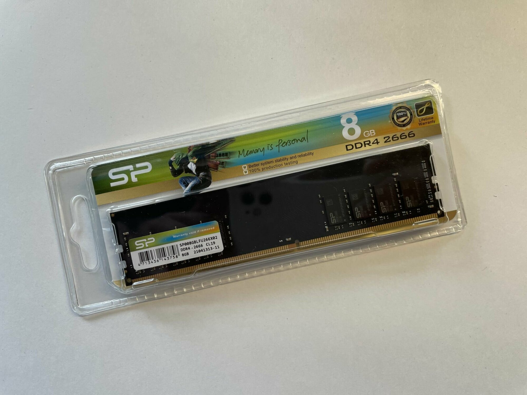 Silicon Power DDR4 SP008GBLFU266B02 8GB - фото №20