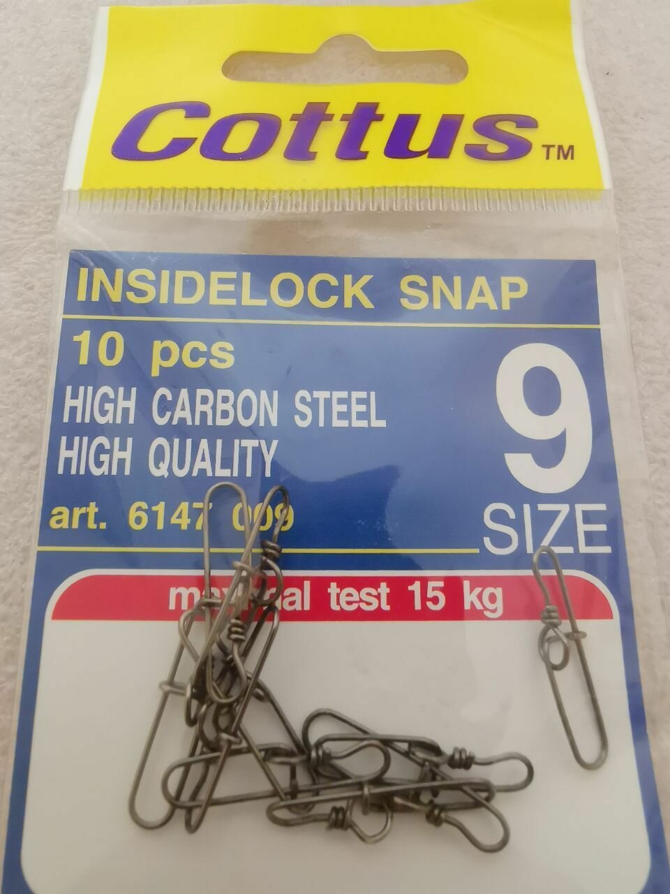 Застежка COTTUS Insidelock Snap #9 (10шт,15кг)