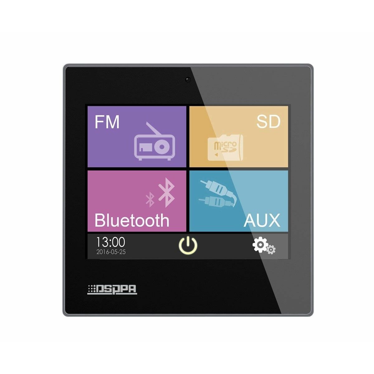 Микшер-усилитель универсальный DSPPA DM-837 — фото 1