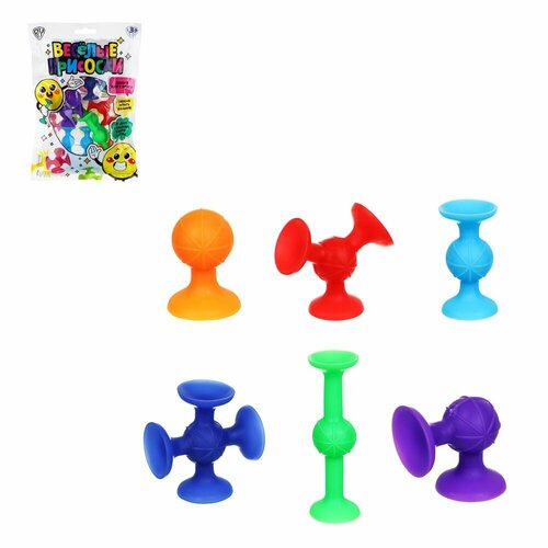 BY Набор тянучек Веселые присоски TPR 22х15см 332₽