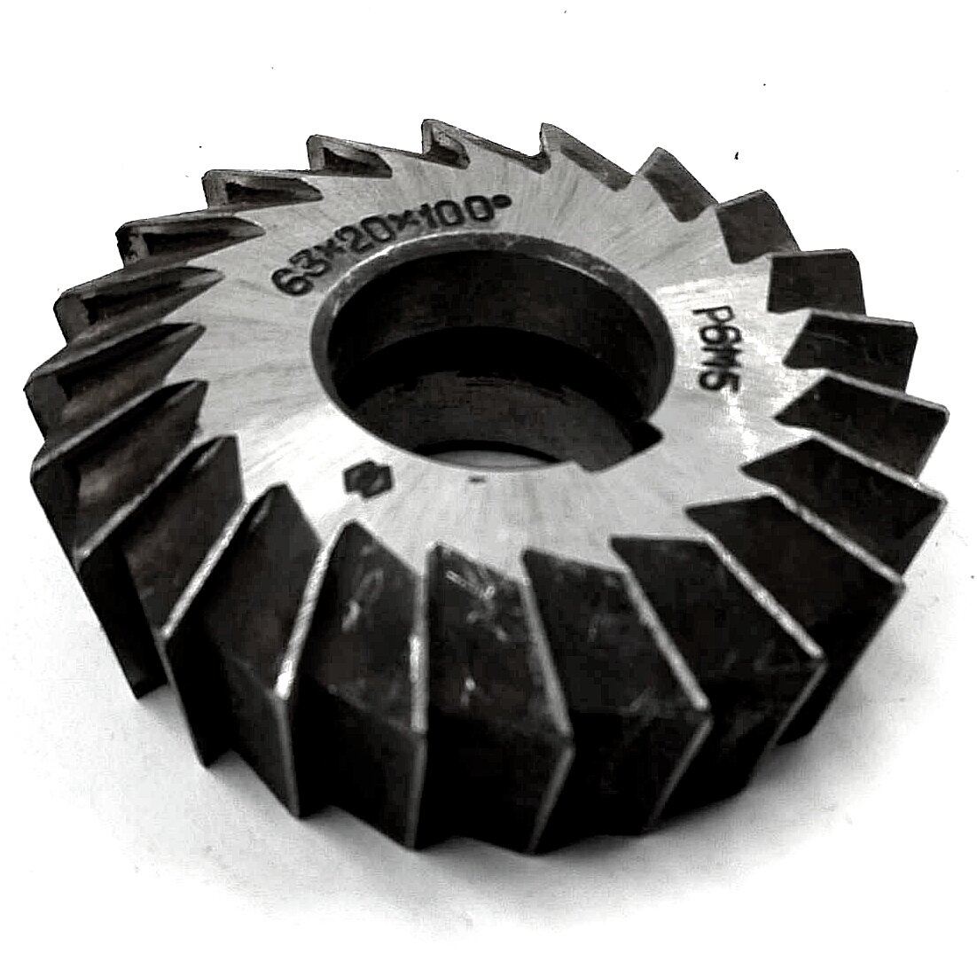 Фреза двухугловая несимметричная d63x20x22 100°(75+25) Z=22 Р6М5