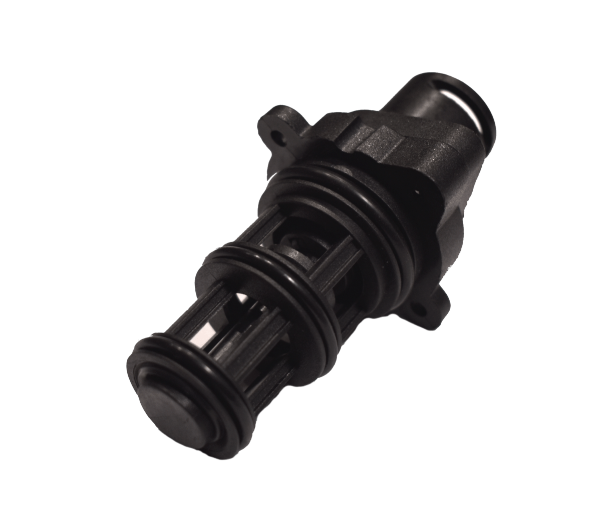 фото Картридж (вставка) трехходового переключающего клапана, пластик под винты ГазЧасть 230-0102