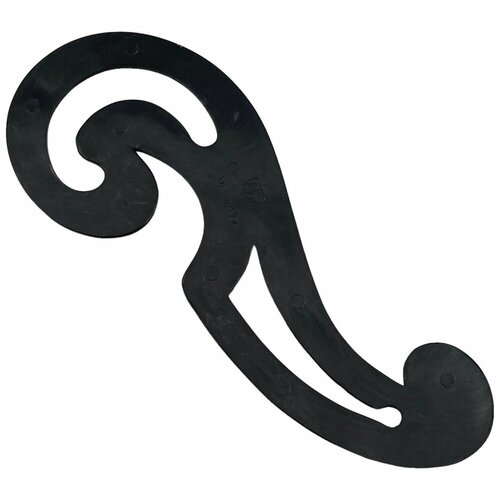 Лекало для чертежных работ пластмасса 1970-1980 гг СССР 474₽