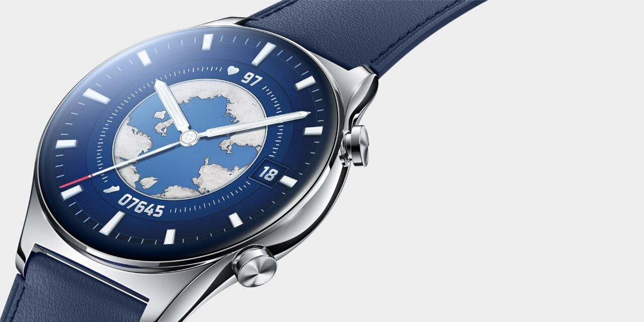 Умные часы Honor Watch GS 3 Sky - CN Version с Русским Языком