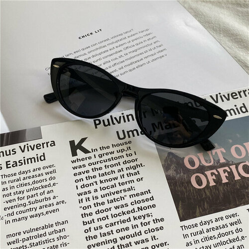 Солнцезащитные очки , черный