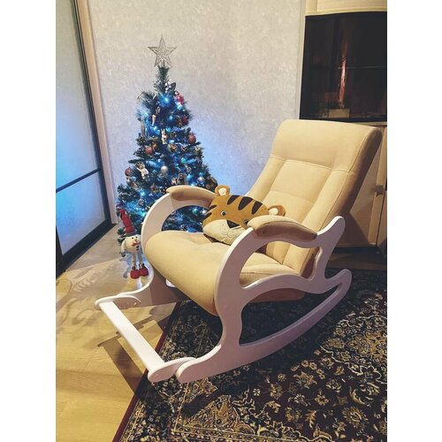 Кресло качалка взрослое Feeria Lux