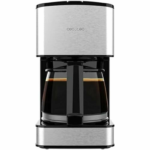 Кофемашина Cecotec 6 чашек Coffee 56 Drop 650 Вт емкость 08 литра герметичный носик постоянный фильтр или бумажный фильтр отделка из нержавеющей стали и усилитель аромата 1119800₽