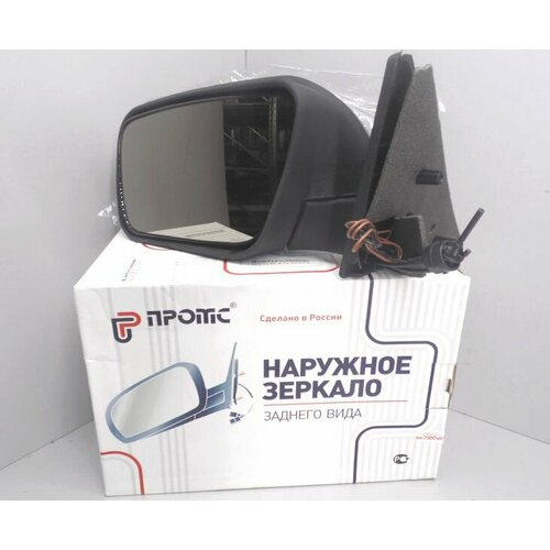 Зеркало боковое для ВАЗ 2170 Приора 13-18 левое механическое с повт поворота лексус стайл кубик 2545₽
