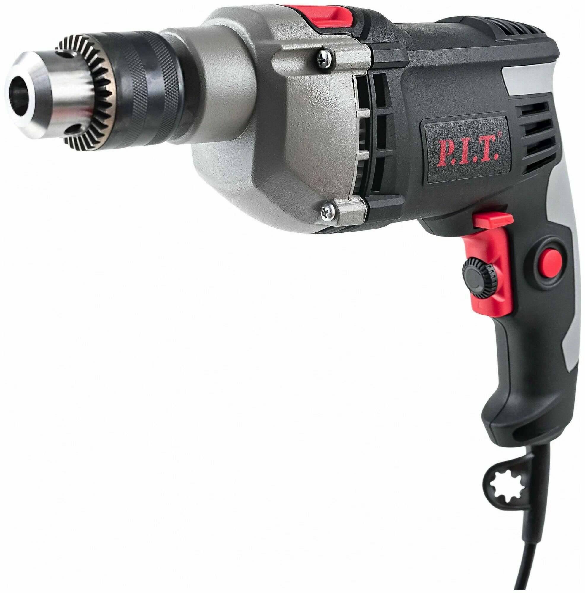 Дрель ударная сетевая P.I.T. PSB13-C8, 950Вт, реверс, регулировка об. 0-3000