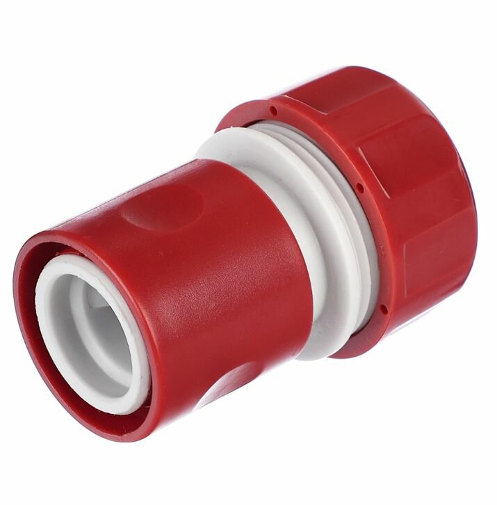 Соединитель для шлангов DORN 3/4" с аквастопом — фото 1