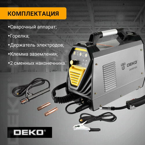 Сварочный аппарат 160А DEKO DKWM160A MIGMAG MMA 11870₽