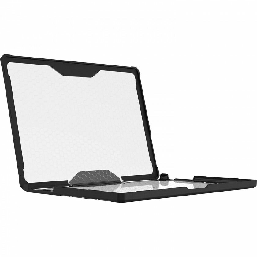 Чехол Uag PLYO для MacBook Pro 14" (M1/M2/M3 MAX & PRO) (2021-2024), прозрачный (Ice)