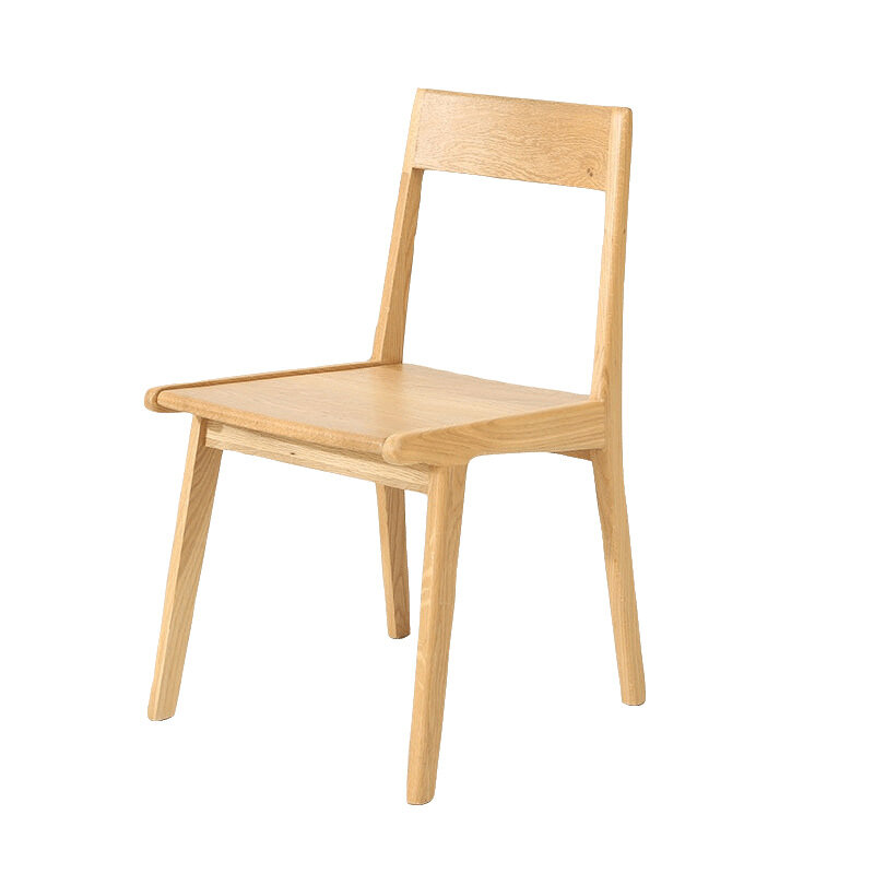 фото Обеденный стул, японский стиль, цельное дерево, дуб