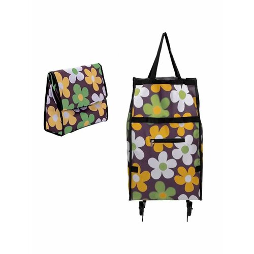 Сумка-тележка Park 32х61 см коричневый 1076₽