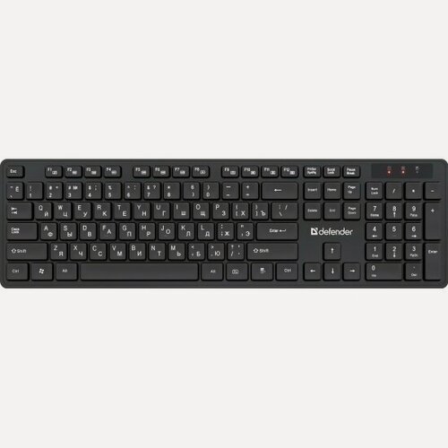 Изображение товара Клавиатура и мышь Defender LIMA C-993 RU беспроводные черный (45993)