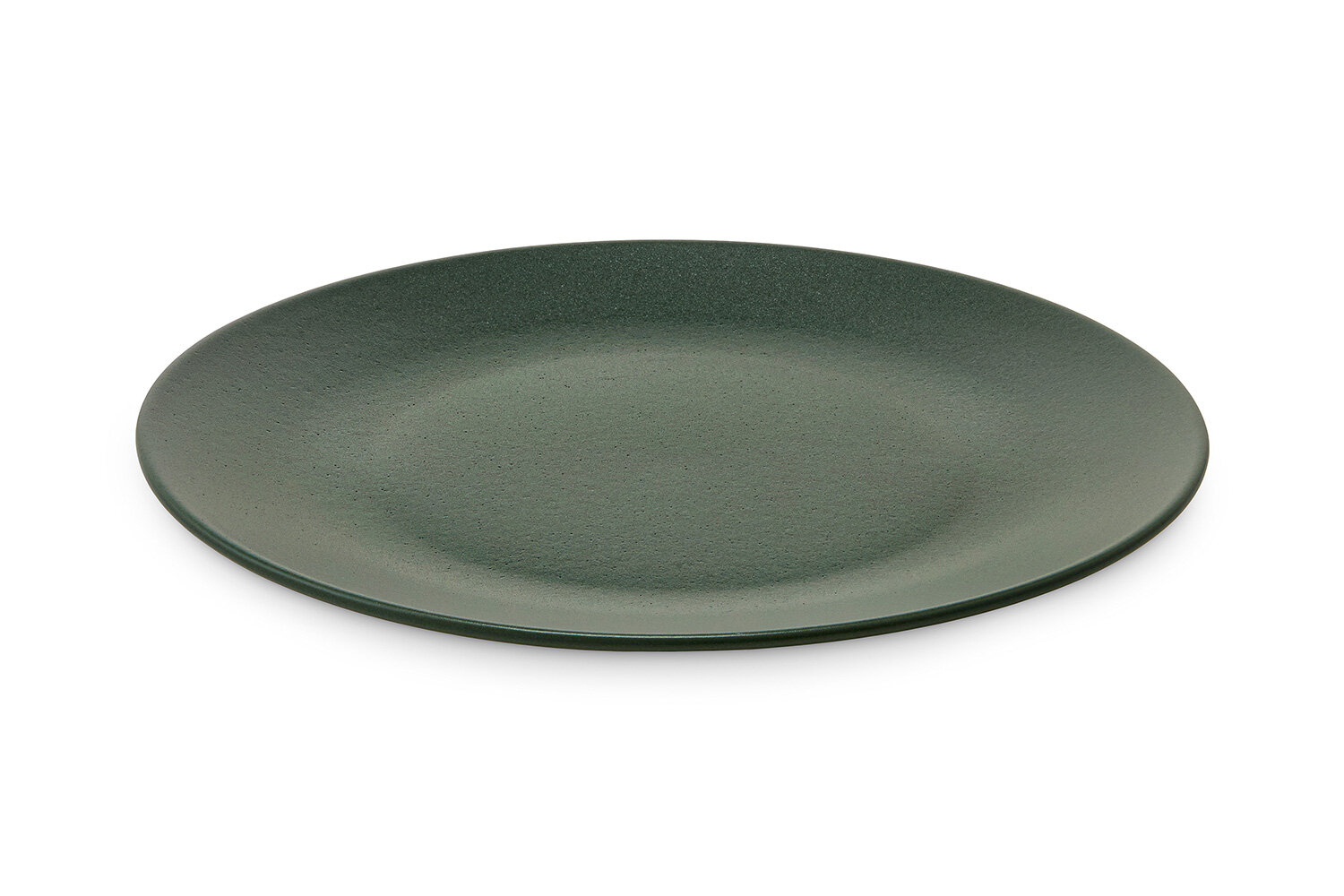 Тарелка обеденная EVIO Malachite, 25х4х25 см, керамика, цвет зеленый