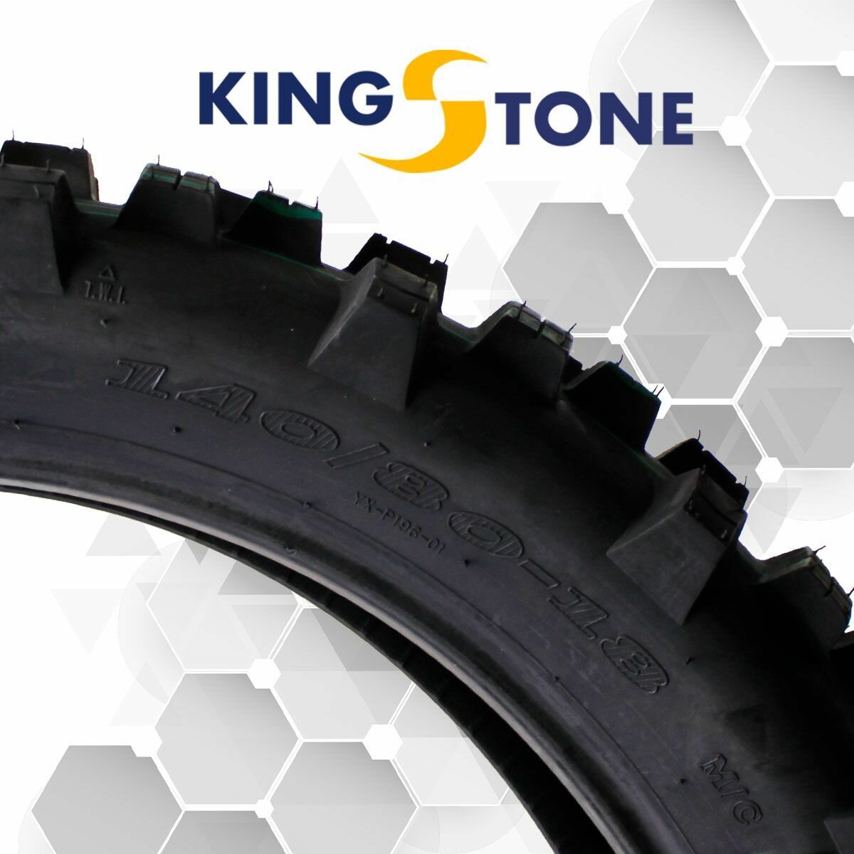 Шина пневматическая 18" 140/80-18 4PR TT YX-P196 KINGSTONE — фото 1