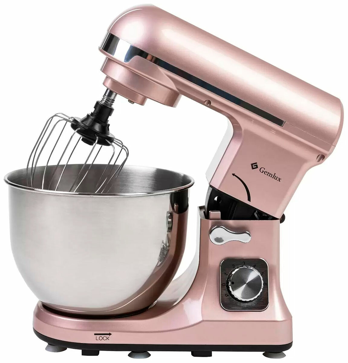 фото Миксер планетарный Gemlux GL-SM5.5DR