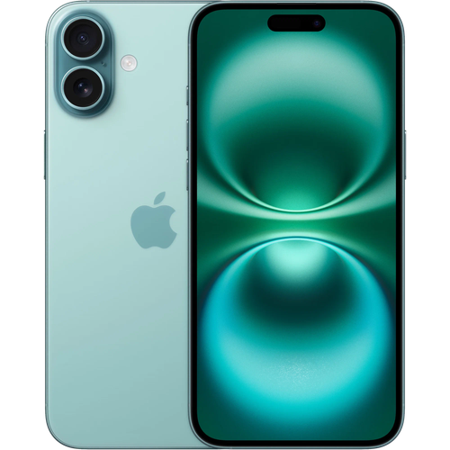 Смартфон Apple iPhone 16 Plus 256 ГБ Dual eSIM Teal зеленый 121000₽