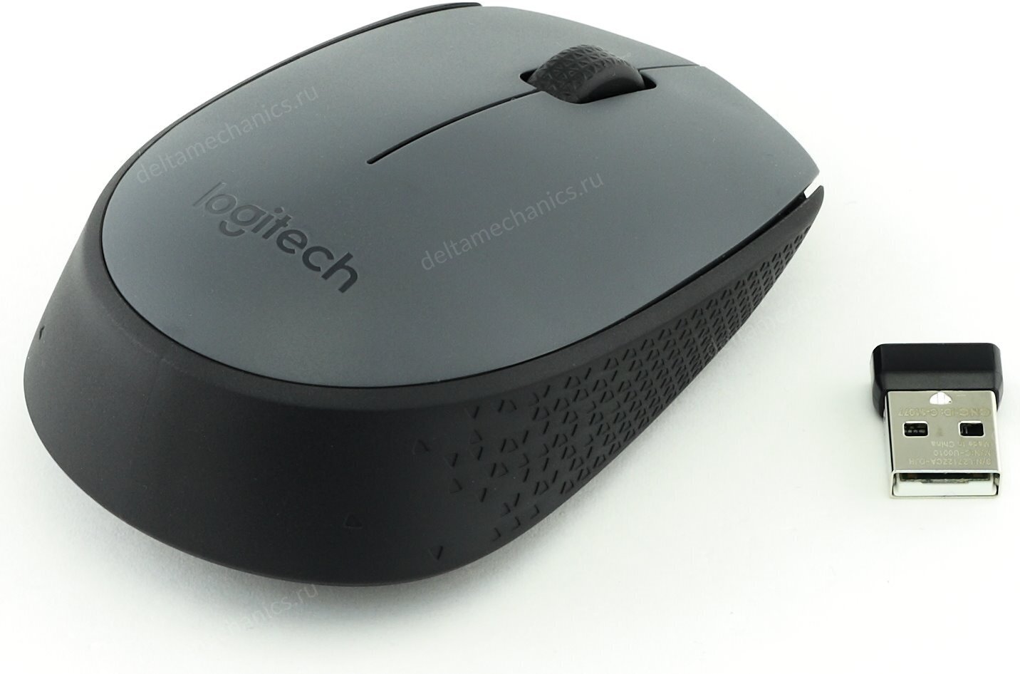 Мышь Wireless Logitech M170 Grey, оптическая, 1000 dpi, 2.4 GHz/USB-ресивер
