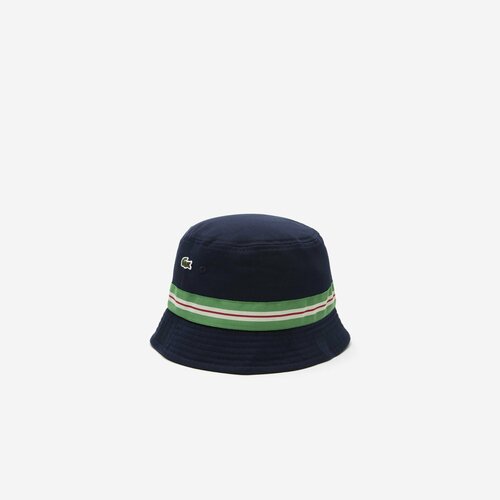 фото Панама lacoste для мужчин и женщин, размер tl, синий