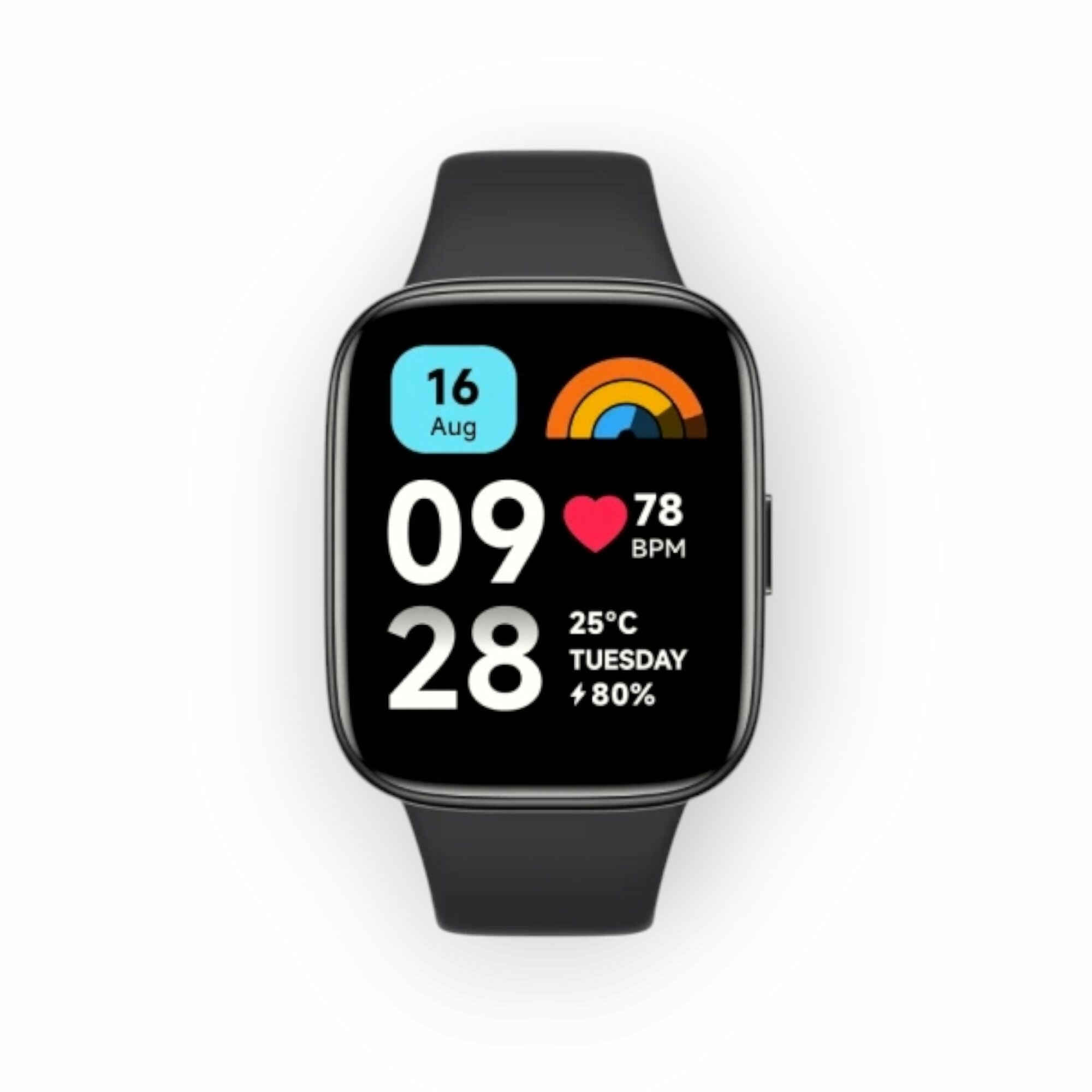 Смарт-часы Redmi Watch 3 Active, Поддержка звонков, Черный цвет — фото 1