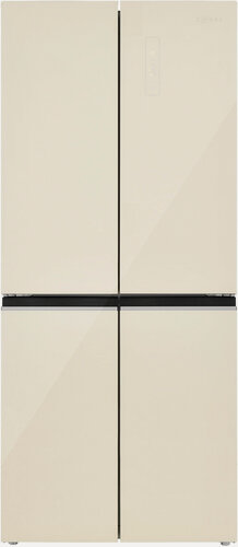 Изображение товара Многокамерный холодильник Zugel ZRCD430C No frost, дисплей, бежевый