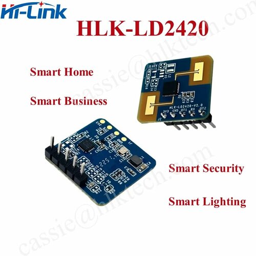 Hi-Link LD2410CLD2410B Датчик присутствия человека 24 ГГц HLK-LD2420 178₽