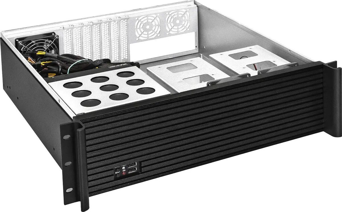 Корпус серверный 3U Exegate EX293200RUS RM 19", глубина 450, БП 500RADS, USB - фото №6
