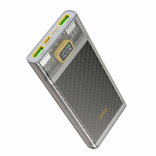 Внешний аккумулятор HOCO J103 10000 mAh 225W быстрая зарядка серый 1570₽