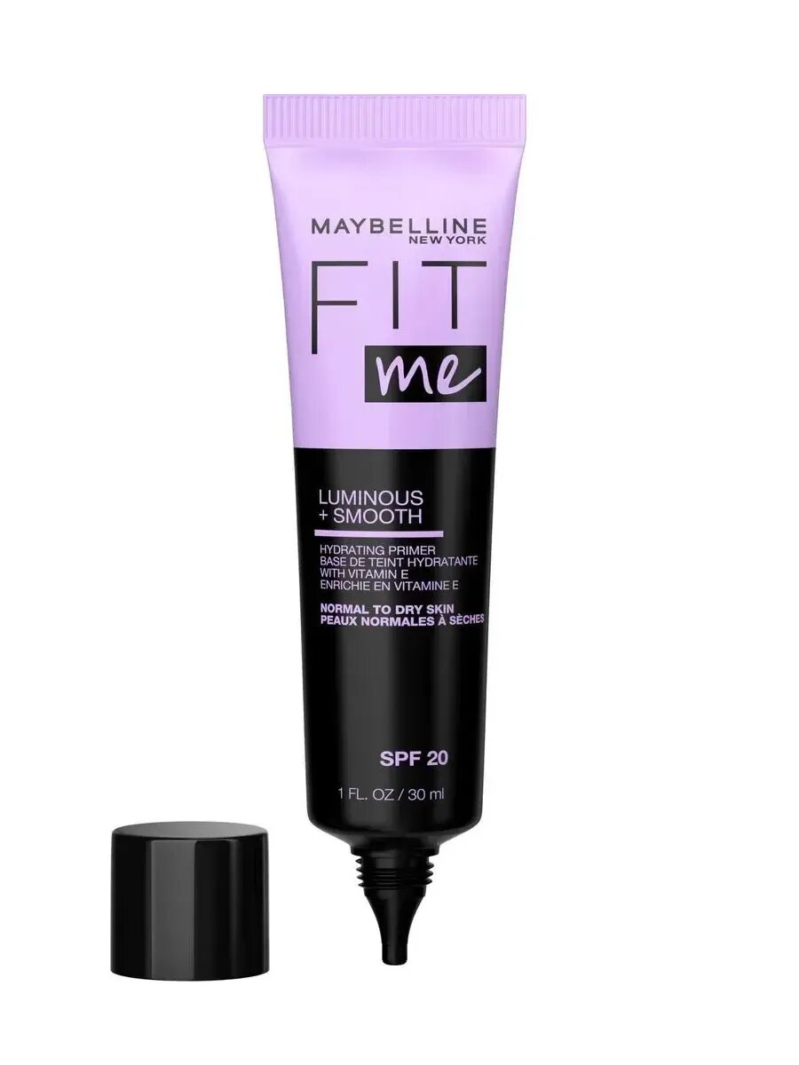 Maybelline New York Праймер для лица Fit me Основа под макияж, SPF 20, 30 мл, увлажняющий