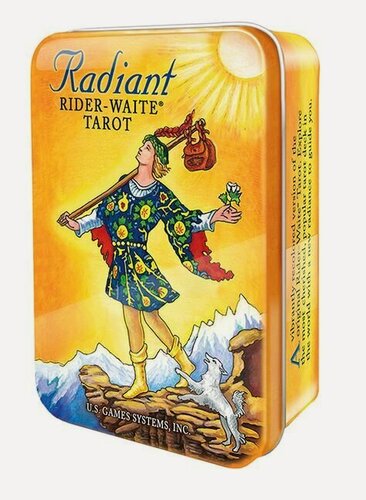 Изображение товара Карты Таро: "Radiant Rider-Waite Tarot deck in a Tin" US Games / Радужное Таро Райдера-Уэйта