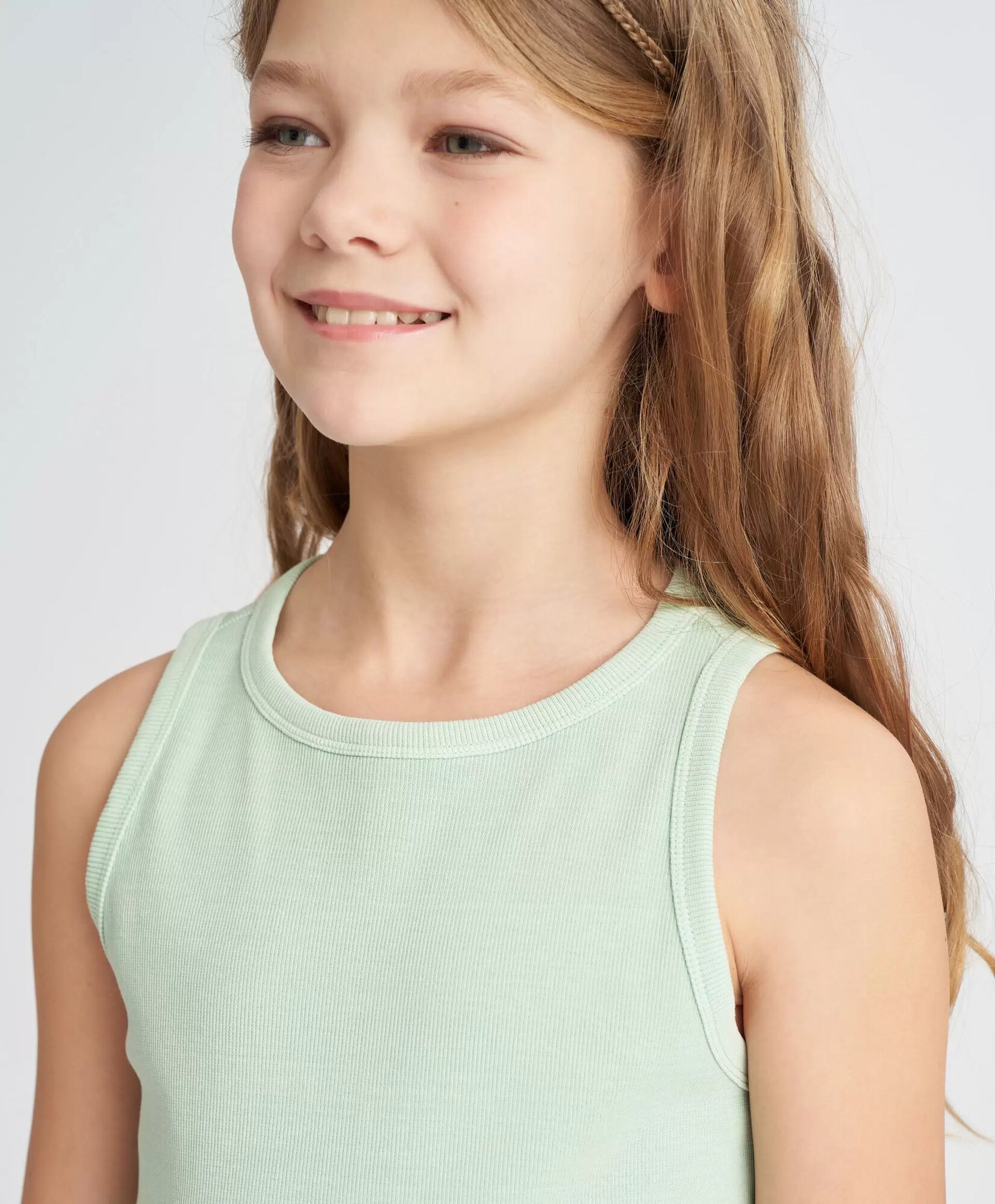 Платье Button Blue, размер 146, зеленый